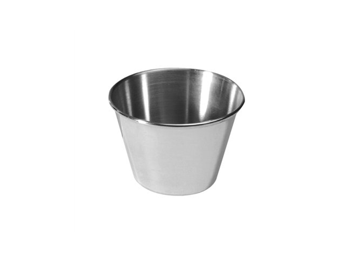 Plato Para Flan Liso En Acero Inox 8cm 3306 Lifestyle