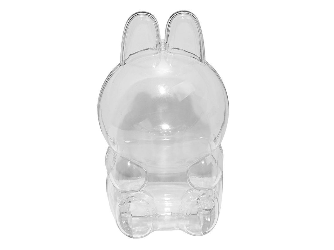 Funda protectora transparente para figura sentada Labubu 2.ª generación INF