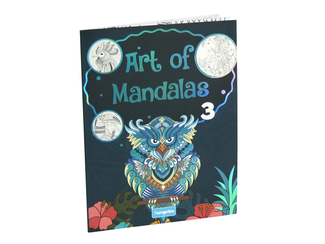 Libro Art Of Mandalas - 3 De Europrice (portugués)