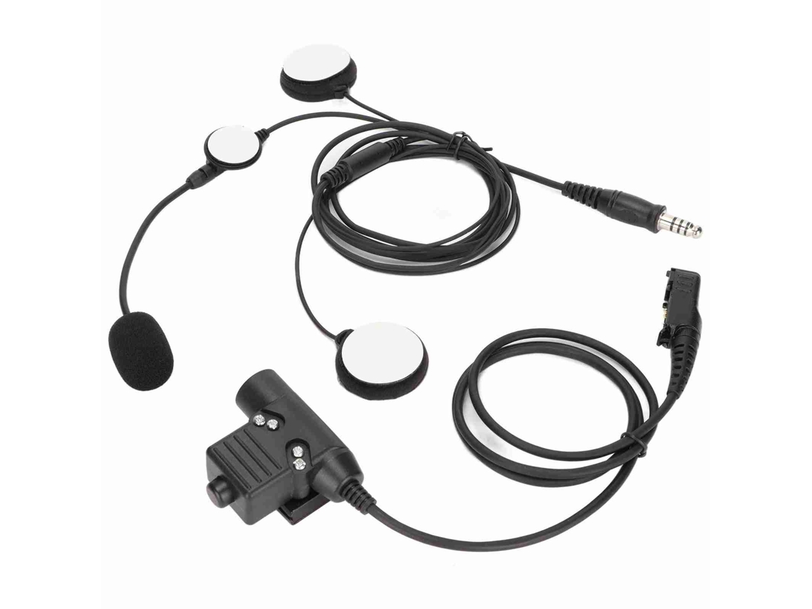 Micrófono de hombro de 7,1 mm con altavoz PTT U94 Intercomunicador Xiaomi 1s 2s