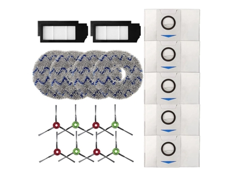 Kit de peças de reposição para aspirador de pó para cuidados com o chão para ecovacs deebot x1
