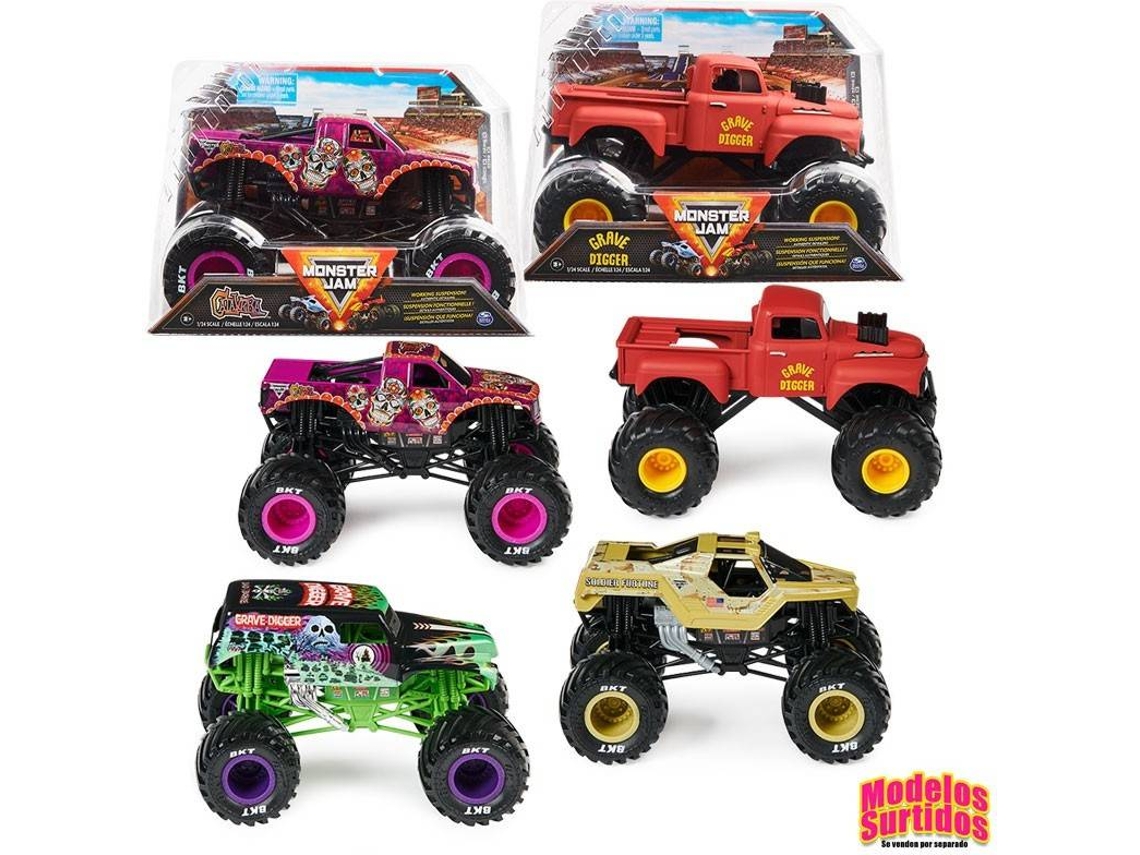 Monster jam surtido die cast 1:24