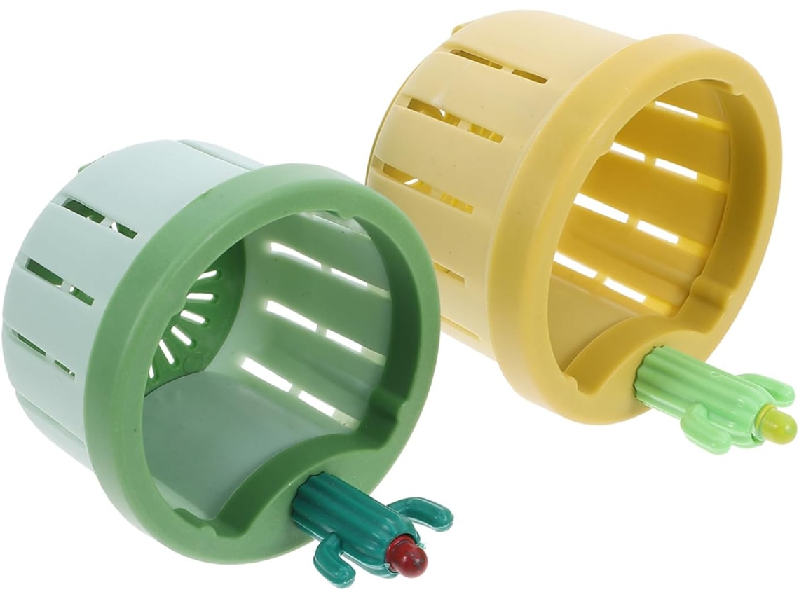 Juego de 2 cestas organizadoras para el desagüe del fregadero de la cocina con múltiples diseños para lavar y escurrir, color verde.