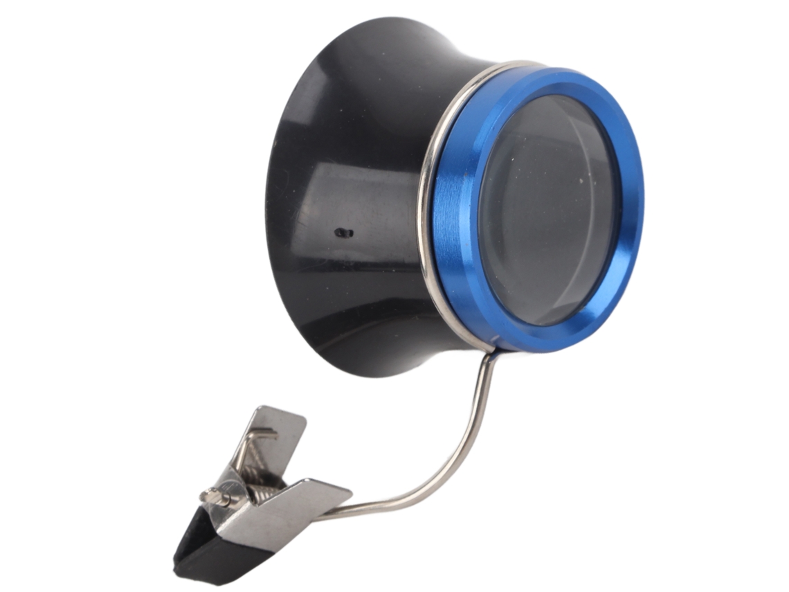 Lupa Profesional Portátil 5x Para Ojos, Lupa Para Joyería Con Clip Para Reparar Relojes, Monedas Y Sellos.