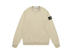 Suéter Unisex De Manga Larga Y Cuello Redondo En Color Liso Con Insignia Para Parejas - Ropa Deportiva