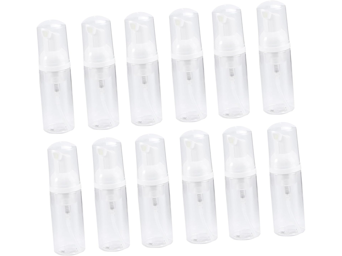 Juego De 20 Botellas Vacías Para Dispensadores De Cosméticos Para Champú Y Loción Con Tapas, Juego Para