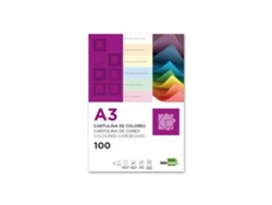 Cartolina 180 Grs/Mã¬. Liderpapel 100 Folhas-Preto