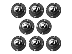 8 ruedas autoadhesivas de acero inoxidable 201 Actualizado