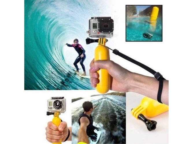 Empuñadura flotante para cámara deportiva Sjcam Floaty Bobber