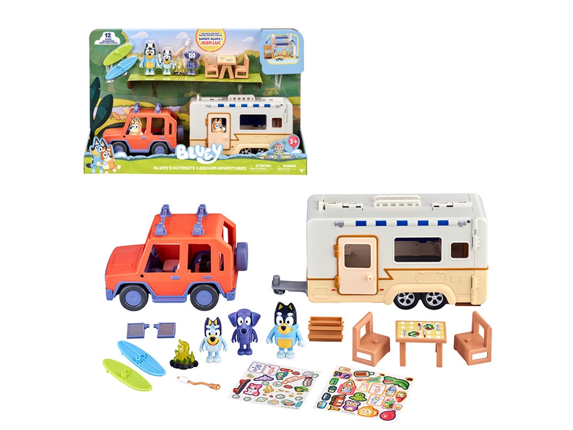 Conjunto Camper Van Crucero Azul