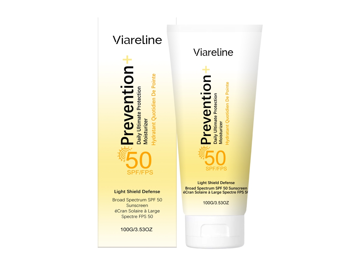 Loción protectora solar ligera y refrescante con FPS 50