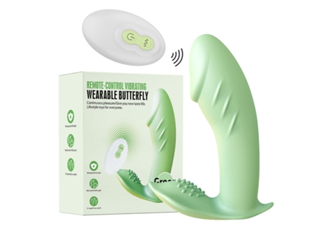 Control Remoto Inalámbrico Huevo Vibrador Mariposa Saltarina Wearable Dildo FPSP