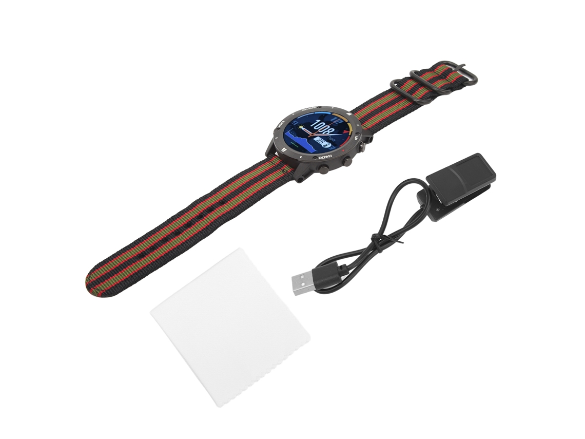Reloj inteligente de 1,28 pulgadas, resistente al agua, deportivo.