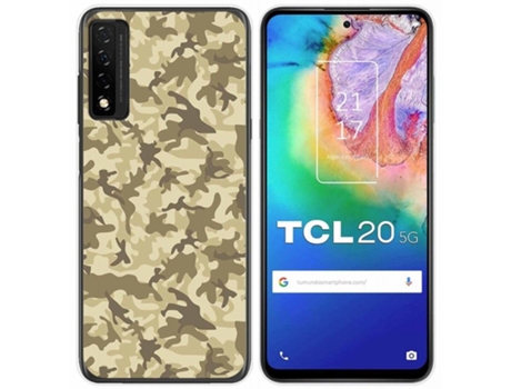 Carcasa TCL 20 5G TUMUNDOSMARTPHONE Dibujos Multicolor