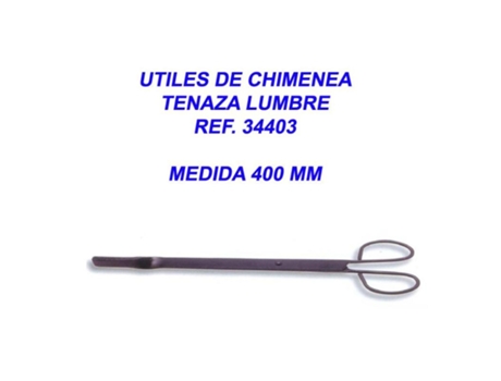 Utiles chimenea tenaza 400 mm ref. 34403