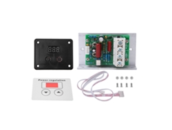 Regulador De Voltaje Scr 220v 10000w 80a Controlador De Velocidad Dimmer Termostato Digital