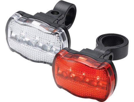 Iluminación TORCH Light Set-White Bright 3X+Tail Bright 3X (Negro - TU)