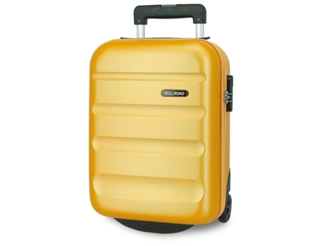 MALETA DE CABINA ROLL ROAD FLEX RÍGIDA 40CM OCRE