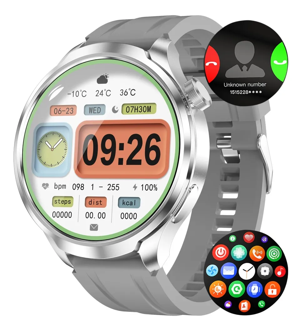 Reloj inteligente para hombre, Bluetooth, llamadas, vayotoy