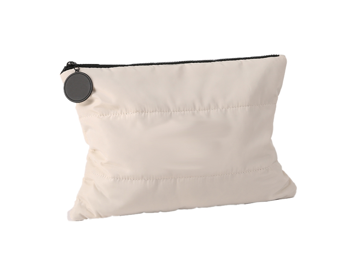 Bolsa de maquillaje de algodón, mujer, portátil para viajes, nailon y poliéster RNEMITERY
