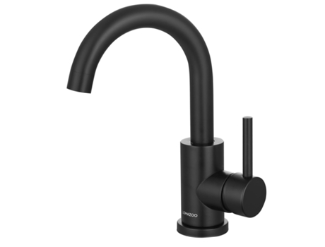 Grifo Lavabo Pomo Monomando LOMAZOO Styx Negro