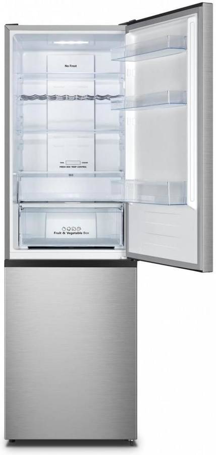 Frigorífico Combi HISENSE RB390N4CCD (Circulación dinámica - 186 cm - 304 L - Inox)