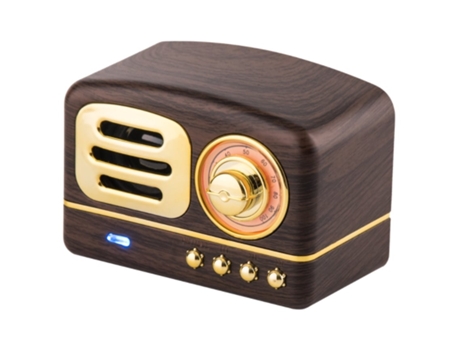 VEANXIN H28 Altavoces Bluetooth Marrones