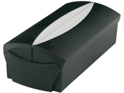 Caja para Tarjetas de Visita HAN Vip para 500 Tarjetas Negro/Gris Claro