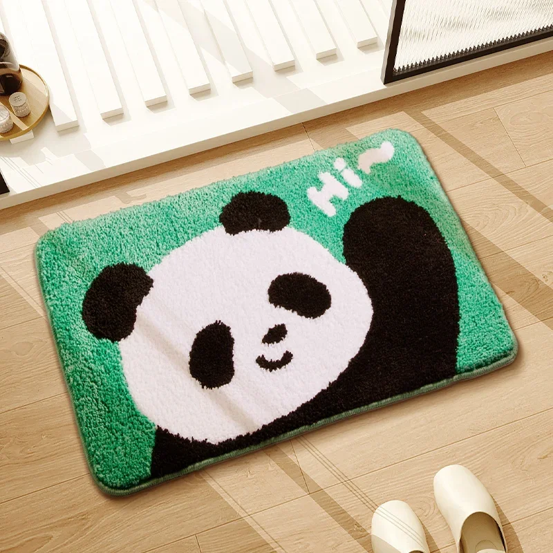 (estilo 4 60x90cm) Alfombra De Baño De Peluche Con Diseño De Animales De Dibujos Animados, Alfombra Decorativa Para El Hogar