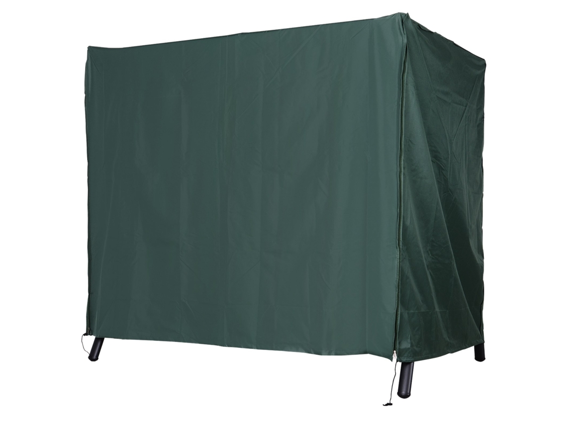 Funda Columpio 3 Plazas Oxford 420d Impermeable Uv 177x114x152cm Verde Oscuro