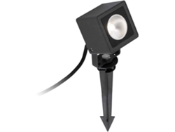 Baliza FARO BARCELONA Sobek (Negro - LED - 7 W - Aluminio Inyectado)