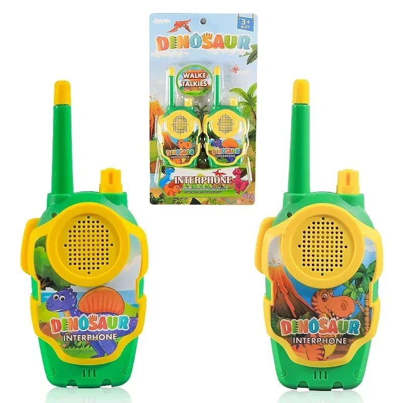 Paquete de 2 radios, juguete educativo interactivo de ciencia para padres e hijos, para uso en interiores y exteriores MDUG (verde)