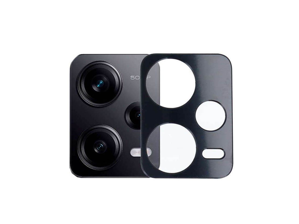 Protector Cámara Metalizado Negro Para Xiaomi Redmi Note 12 Pro