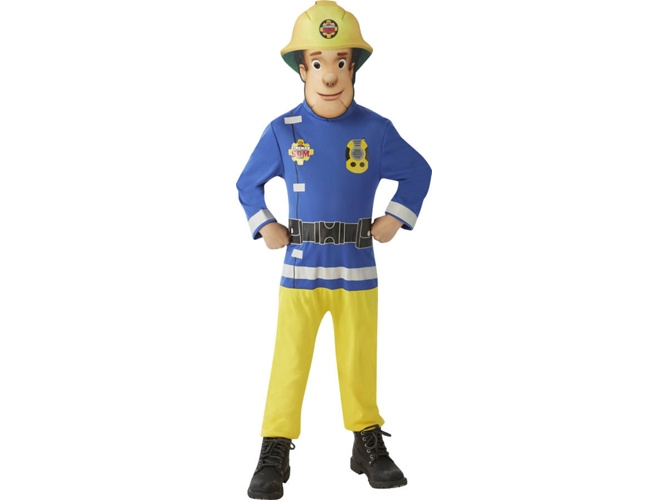 Disfraz de Niño RUBIE'S Sam el Bombero (Tam: S)
