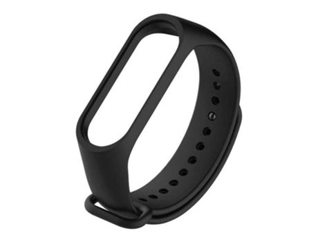 Correa de Silicona DIV para Xiaomi Miband 3 E 4 Negro