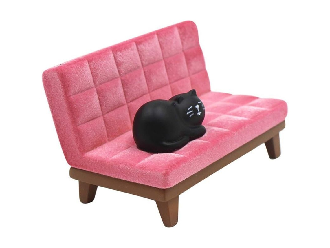 Soporte Para Teléfono Con Forma De Gato Para Escritorio (gato Negro) Compatible Con Iphone Y Android
