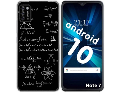 Carcasa Cubot Note 7 TUMUNDOSMARTPHONE Formulas Multicolor
