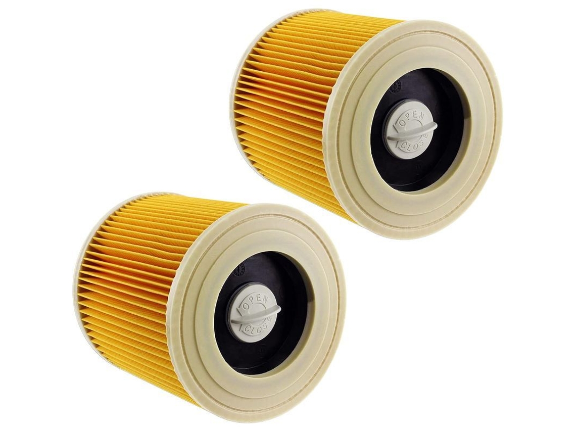 2026-2 Cartuchos De Filtro Para Aspiradoras Karcher Wd2 Wd3 Mv2 Wd 3 P A1000 A2003 A2004 A2101