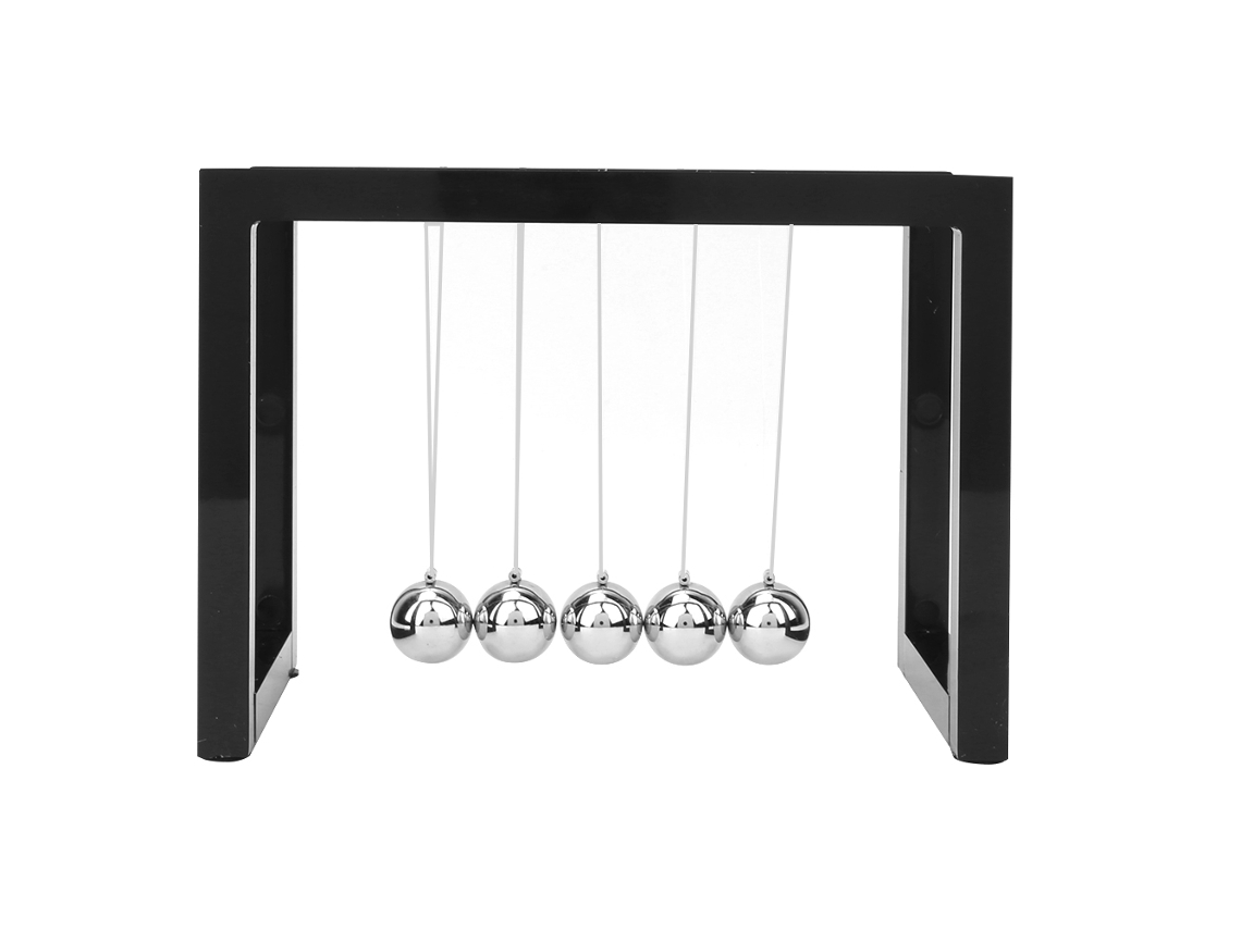 Bola De Péndulo Decorativa De Acero Para Escritorio/oficina - Conservación De La Energía En Física
