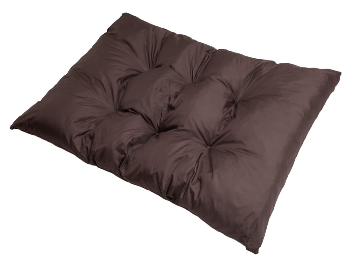 Cojín palet 120x60cm cojín del asiento europalets cojín de suelo infantil cojín de paleta de exterior marrón SETGARDEN