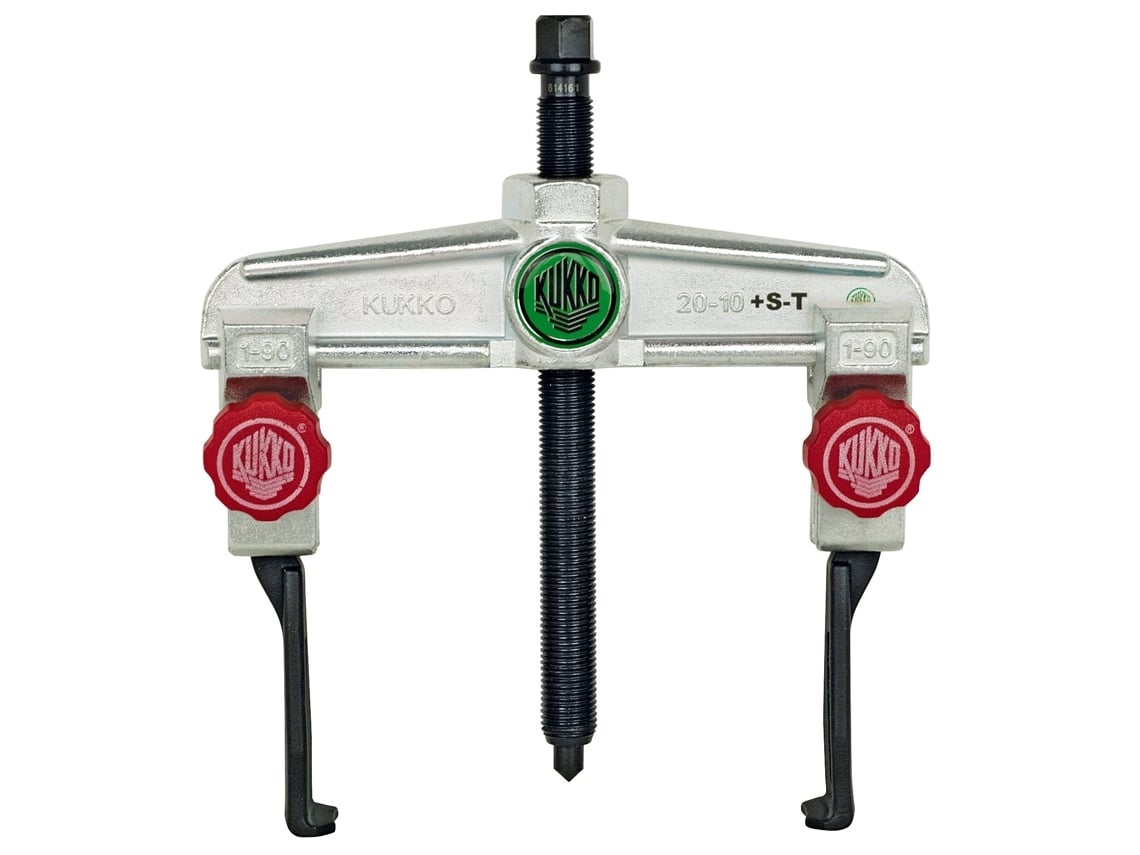 Kukko-20-20+S-Extractor de rodamientos universal de 2 patas para espacios angostos con regulación rápida (200x150 mm)