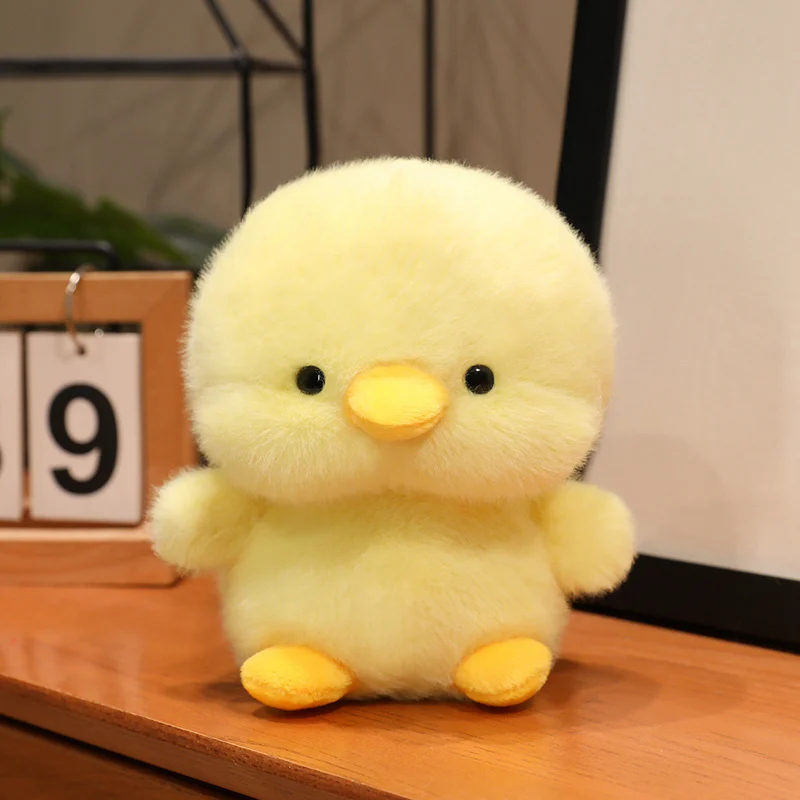 (amarillo, 16 Cm) Lindo Peluche De Animal Del Bosque De Dibujos Animados