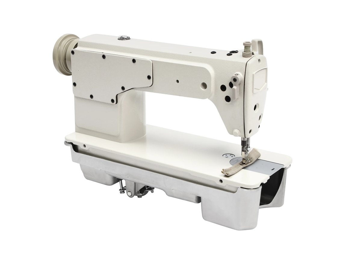 Máquina de coser industrial, puntada recta, puntada de cadeneta, alimentada por combustible, OEM blanca