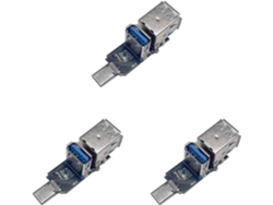 El Módulo De Extensión Multipuerto Divisor Usb C Multifuncional Admite La Conexión