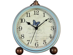 Reloj de Mesa WJS Vintage Azul (22x10.5x17.5cm)