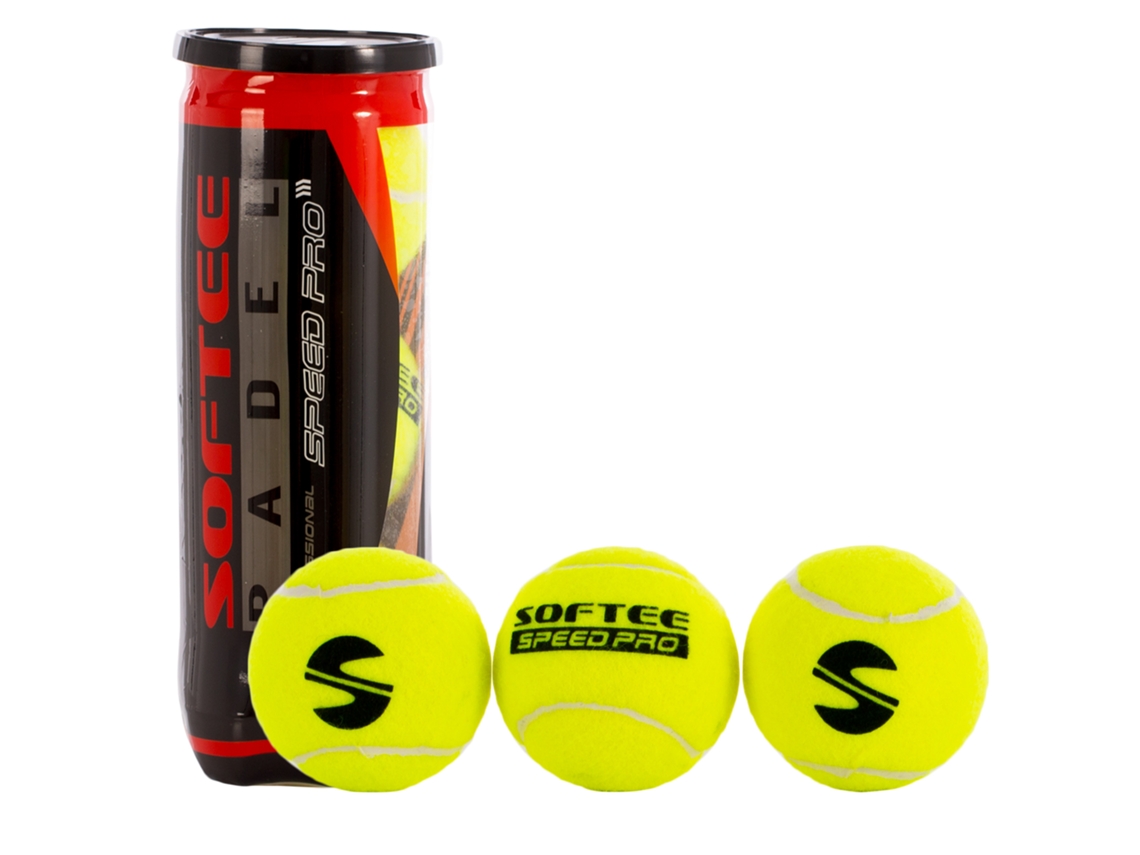 Pelota de Pádel SOFTEE Bote 3 Pelota Pádel Speed Pro