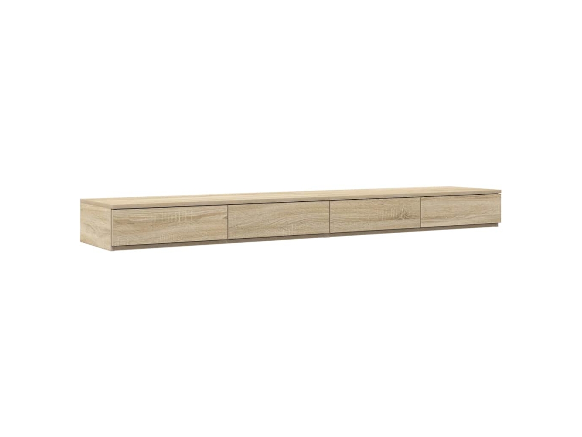 Maison Exclusive - Cajones De Cama Con Cajón Roble Sonoma 200 X 36,5 X 16,5 Cm