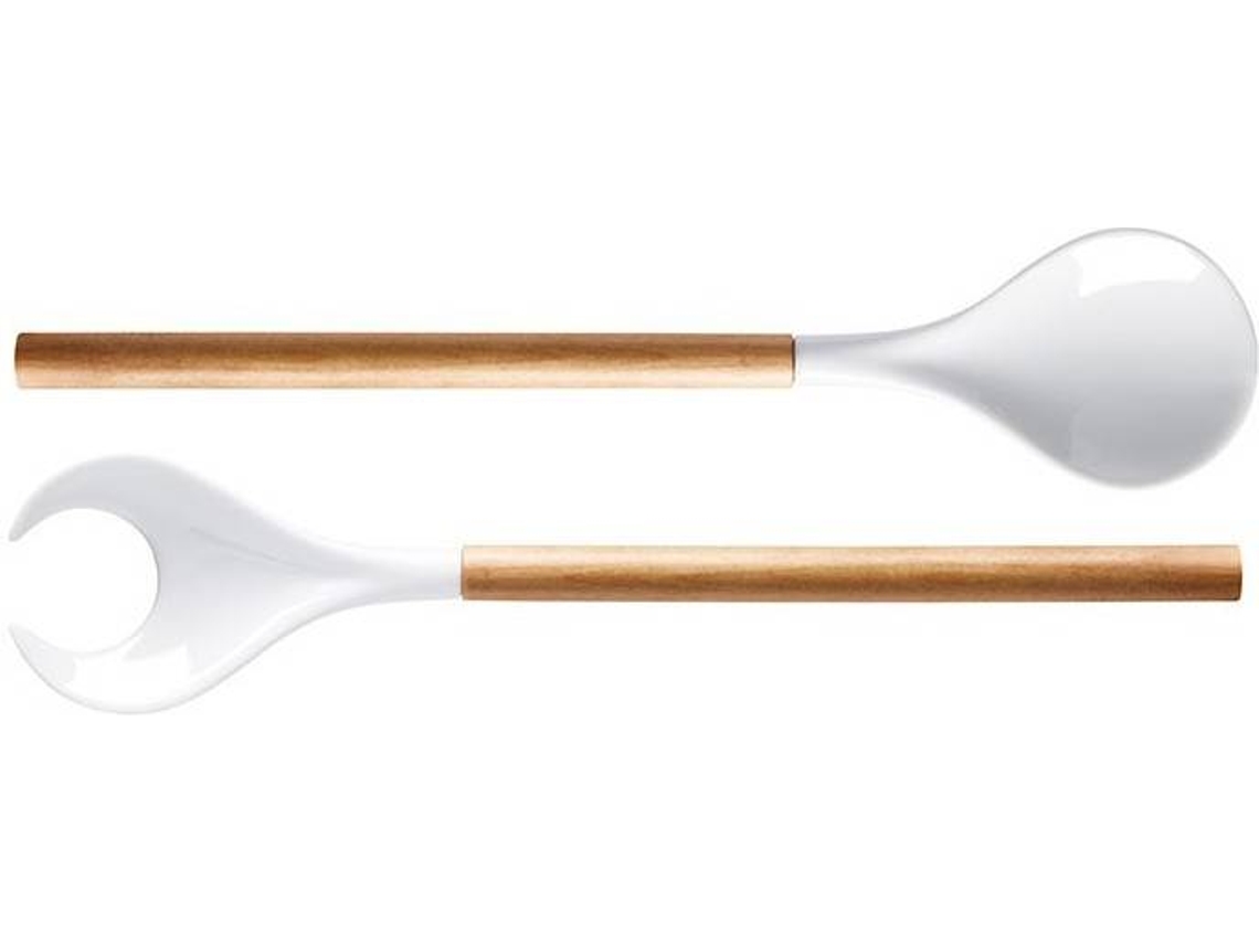 Cubiertos de Servir Ensalada ASA SELECTION Cuisine (Castaño - Porcelana - 32 cm)