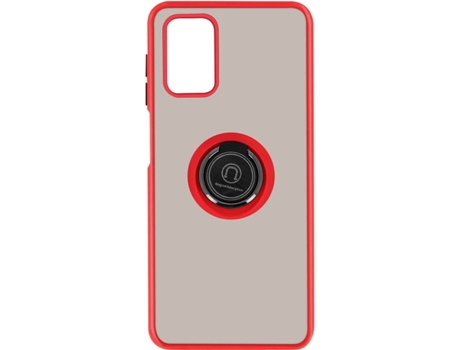 Funda Samsung Galaxy A03s AVIZAR con Anillo de Soporte (Rojo)