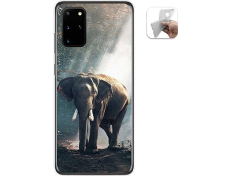 Carcasa Samsung Galaxy S20+ Plus TUMUNDOSMARTPHONE Elefante Multicolor